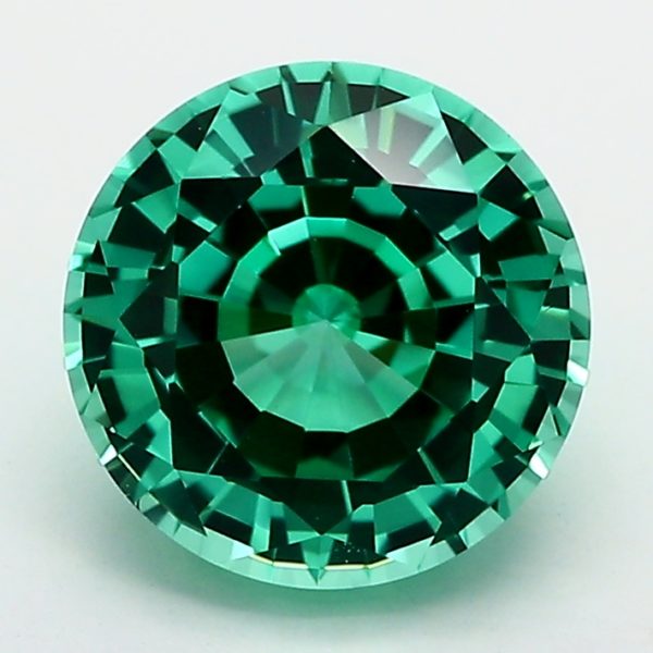 lab grown green sapphire